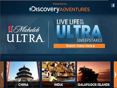 Discovery Live Life to the Ultra Sweepstakes