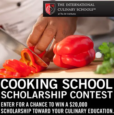 Win $20,000 Scholarship with Food Network Cooking Contest