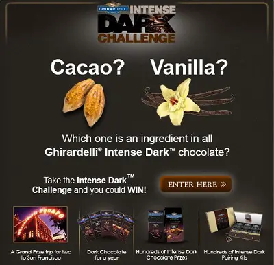 Intense Dark Challenge IWG & Sweepstakes