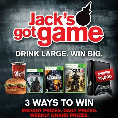 Jack’s Got Game: Enter Code & Win Shopping Spree