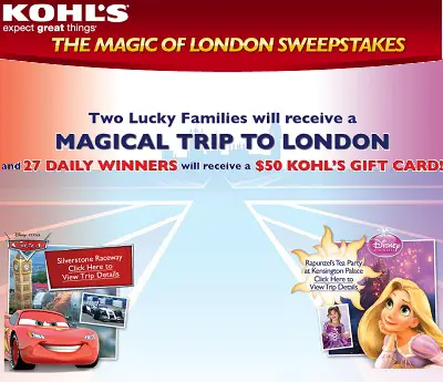 The Magic of London Sweepstakes