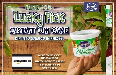 Marzetti.com: Lucky Pick Instant Win Game