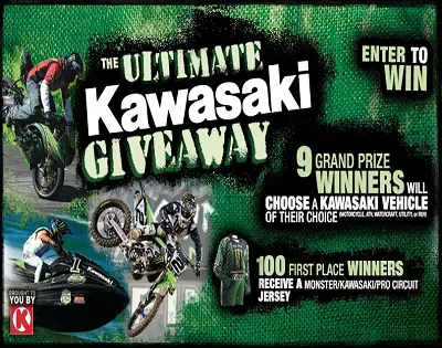 The Monster Energy's Circle K Ultimate Kawasaki Giveaway