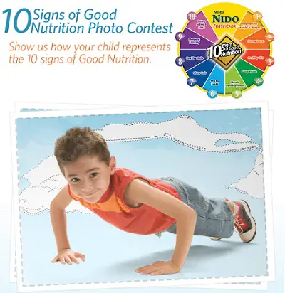 Nestle NIDO: 10 Signs of Good Nutrition Photo Contest