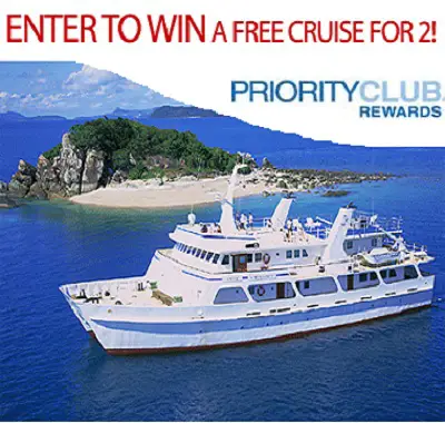 Priority Club Cruises Million Points Giveaway