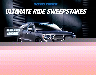 ToyoTires.com: Win 2011 Dodge Durango