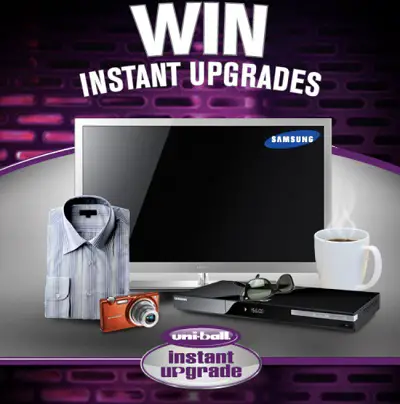Uniball Instant Upgrade : Win prizes worth $7222