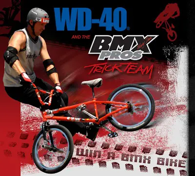WD-40 Brand BMX Pros Sweepstakes