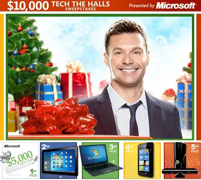 Win $10000 Worth Tech Gadgets from Microsoft and Trip!