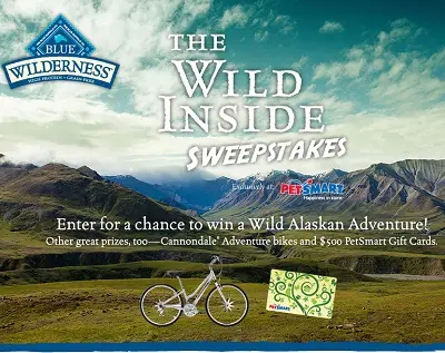 Win Alaskan Adventure trip in The Wild Inside Sweepstakes