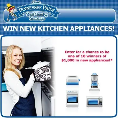 Win Kitchen Appliances with Tennessee Pride