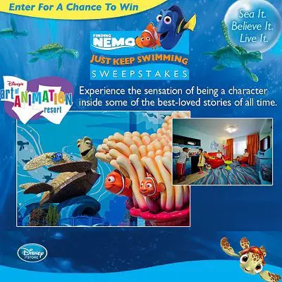 Disney Movie Rewards Nemo Sweepstakes