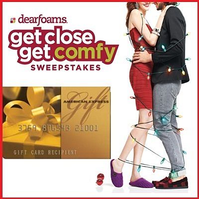 Get Close Get Comfy Sweepstakes on getclosegetcomfy.com