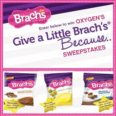 Oxygen.com Give Brach's Sweepstakes