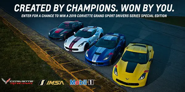 Race to Win Corvette Sweepstakes 2019