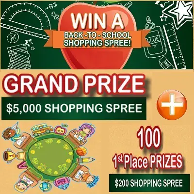 $5,000 Sargento Back to School Shopping Spree Sweepstakes