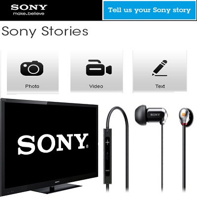 Sony Stories Contest 2012