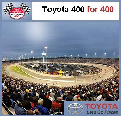 Toyota 400 for 400 IWG Sweeps