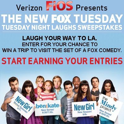 Verizon FiOS: FOX Tuesday Night Laughs Sweepstakes