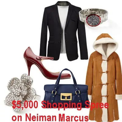 Win $5,000 NeimanMarcus.com Shopping Spree