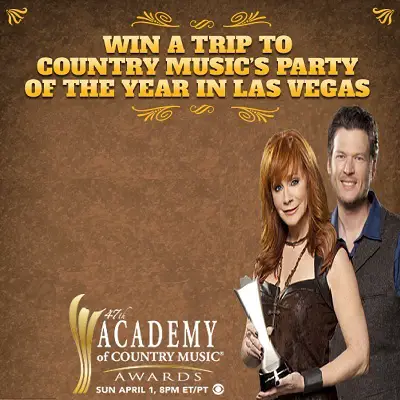 Win a trip to Country Music Awards 2012 in Las Vegas