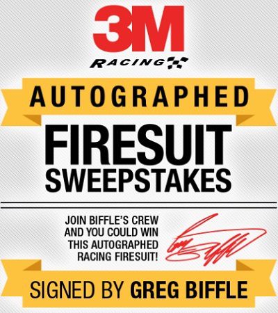 3M Racing Firesuit Sweepstakes on win3mfiresuit.com