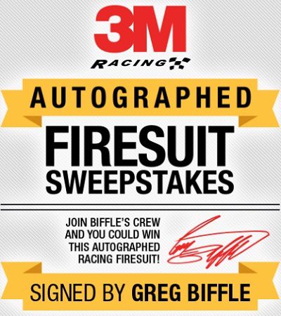 3M Racing Firesuit Sweepstakes on win3mfiresuit.com