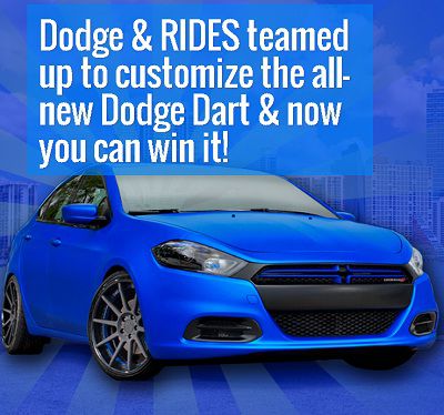 Win Customized Dodge Dart in Sweepstakes