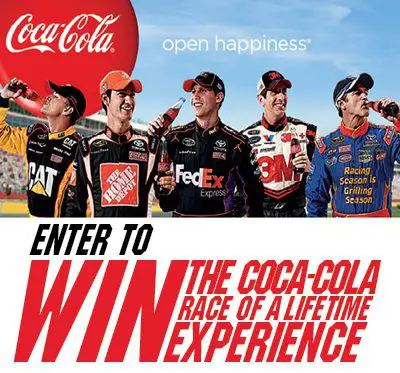 Sonny's Coca-Cola 2012 Race of a Lifetime Experience Sweepstakes