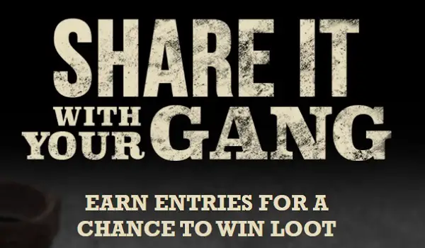 19 Crimes Sweepstakes and Instant Win Game