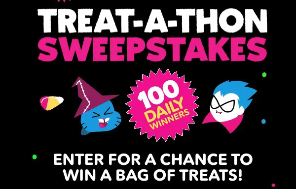 Cartoon Network Halloween Sweepstakes (100 Daily Winners)