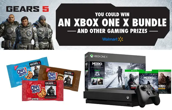 Walmart Chips Ahoy! Gears 5 sweepstakes