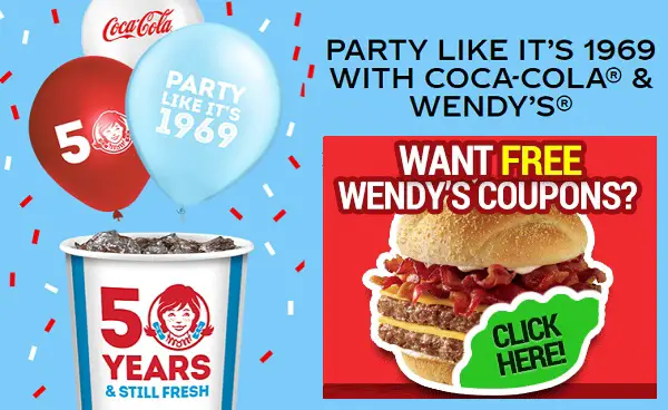 Wendy's 50th Birthday Instant Win Game