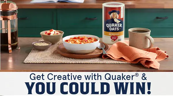 Quaker Oats Recipe Contest on Cookwithquaker.com