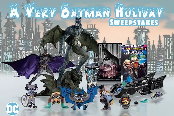 DC Comics Holiday Sweepstakes 2019