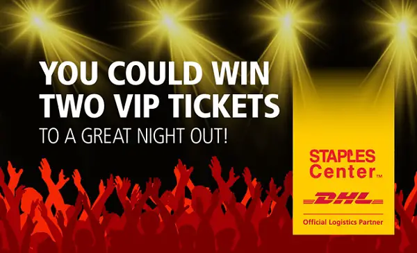 DHL Staples Center Sweepstakes