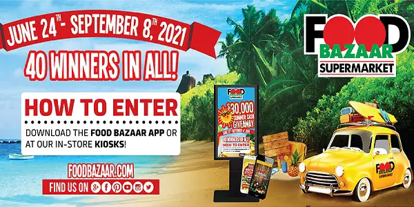 Food Bazaar Summer Cash Sweepstakes