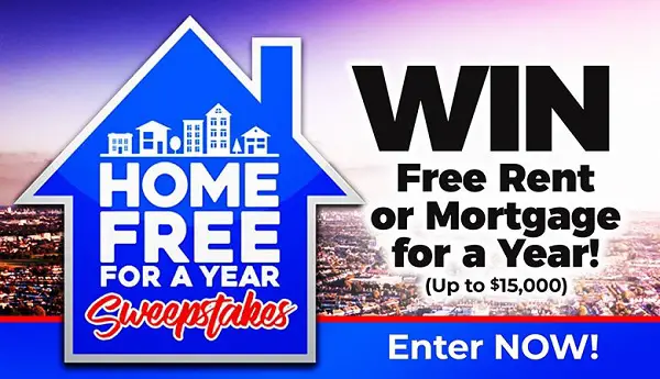 Home Free For A Year Sweepstakes
