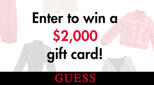 Guess Holiday Sweepstakes