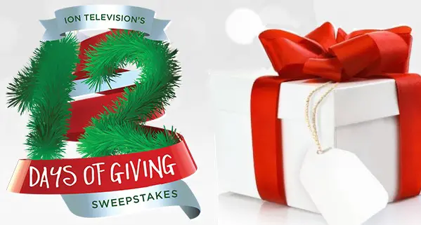Ion Television 12 Days of Giving Sweepstakes
