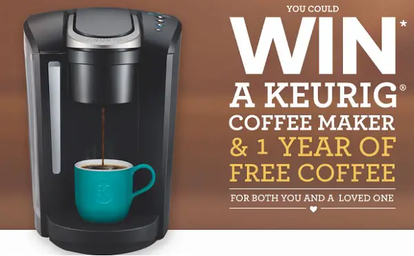 Win Keurig Free Coffee for A Year!