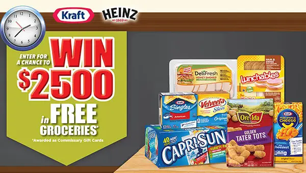 Kraft Heinz Free Grocery Giveaway 2019
