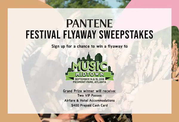 Music Midtown Festival 2019 Sweepstakes
