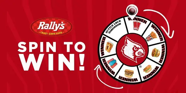 Louisville Rally’s Spin to Win IWG & Sweepstakes