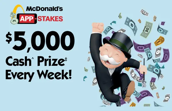 McDonald’s Appstakes Sweepstakes
