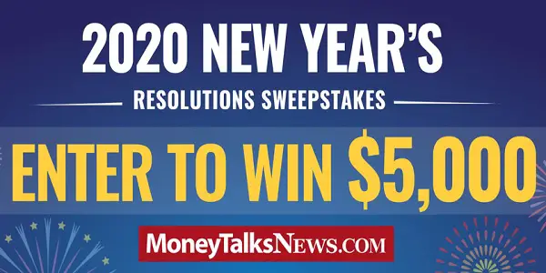 Money Talks News New Year’s Resolutions Sweepstakes