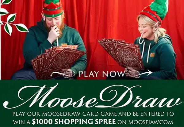 Moosejaw MooseDraw Sweepstakes: Win $1000 Shopping Spree