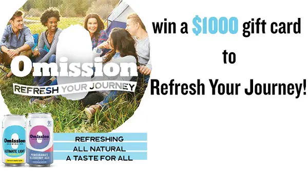 Omission Refresh Your Journey Sweepstakes