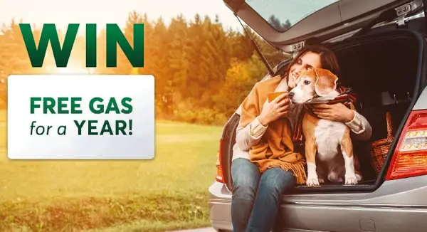 Petro-Canada Free Gas for A Year Sweepstakes