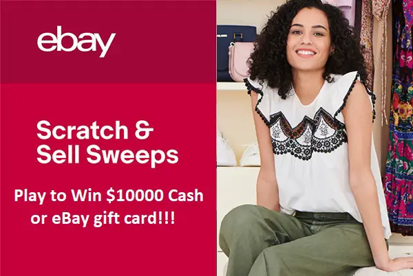 eBay Scratch and Sell Sweepstakes